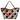 Large Navy Zinnia Departure Tote