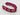Red zinnia dot headband - Hadley Pollet