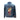 Blue Denim Jean Jacket with Patchwork Jacquard