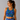 Cobalt Oasis Athletic Crop Top - ALL SIZES