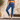 Cobalt Zinnia Oasis Leggings