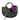 Black Braided Straw Bag