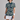 Green Wave Zinnia Tennis Polo