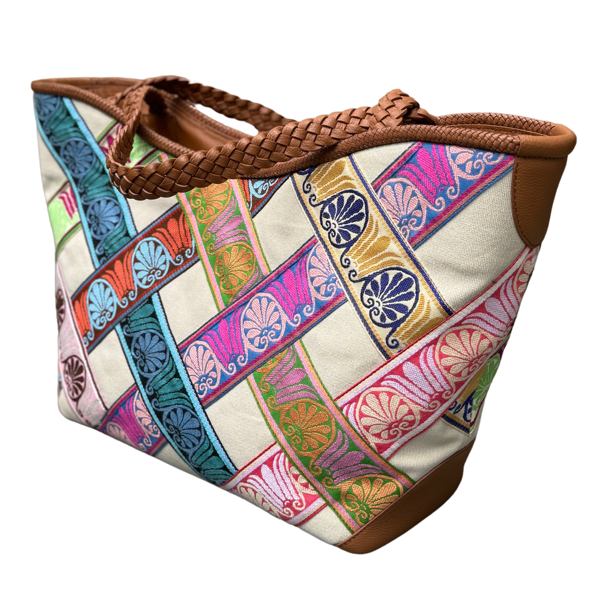 Soft Shell Totes Cream Rococo Shell Departure Tote – Hadley Pollet