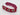 Red zinnia dot headband - Hadley Pollet