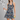 Navy Red Waves Zinnia Halter Tennis Dress