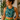 Ocean Zinnia Bubbles Athletic Crop Top - ALL SIZES