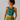 Ocean Zinnia Bubbles Athletic Crop Top - ALL SIZES
