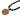 Onyx Pansy Necklace