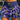 Purple Waves Tennis Skirt