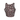 Chocolate Heavenly Athletic Crop Top by Hadley Pollet, back view