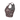 Chocolate Heavenly Athletic Crop Top by Hadley Pollet, side view