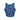 Cobalt Oasis Athletic Crop Top by Hadley Pollet, additional product view