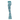 Cyan Wave Zinnia Flare Leggings by Hadley Pollet, side view