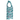 Cyan Wave Zinnia Golf Sleeveless Top by Hadley Pollet, side view