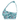 Cyan Waves Zinnia Activewear Top by Hadley Pollet, side view
