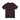 Back of the plain dark maroon tee, FOOD LOVE Unisex Jersey Short Sleeve Tee by Hadley Pollet