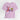 Lilac tee laid flat, food doodles spelling FOOD LOVE, FOOD LOVE Unisex Jersey Short Sleeve Tee by Hadley Pollet