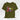 Olive green tee laid flat, food doodles spelling FOOD LOVE, FOOD LOVE Unisex Jersey Short Sleeve Tee by Hadley Pollet