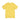 Back of the yellow tee with a dark flower logo on the sleeve, FOOD LOVE Unisex Jersey Short Sleeve Tee by Hadley Pollet