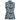 Green Wave Zinnia Golf Sleeveless Top by Hadley Pollet, back view