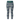 Green Waves Zinnia High Waisted Leggings by Hadley Pollet, front view
