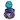 Lavender Sparkles PolkaDot Belt by Hadley Pollet, additional product view