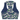 Navy Green Waves Zinnia Activewear Top by Hadley Pollet, back view
