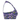 Navy Purple Waves Zinnia Activewear Top by Hadley Pollet, side view