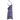 Navy Purple Waves Zinnia Halter Dress by Hadley Pollet, side view