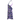 Navy Purple Waves Zinnia Halter Dress by Hadley Pollet, side view