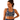 Navy Red Waves Zinnia Activewear Top by Hadley Pollet, additional product view