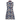Navy Red Waves Zinnia Sleeveless Tennis Dress by Hadley Pollet, back view