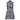 Navy Red Waves Zinnia Sleeveless Tennis Dress by Hadley Pollet, front view