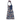 Navy Red Waves Zinnia Sleeveless Tennis Dress by Hadley Pollet, side view