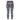 Navy Wave Zinnia High Waisted Leggings by Hadley Pollet, back view