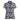 Navy Wave Zinnia Tennis Polo by Hadley Pollet, front view