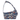 Navy Waves with Big Red Zinnia Activewear Top by Hadley Pollet, side view