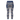 Navy Waves Zinnia High Waisted Leggings by Hadley Pollet, back view