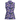 Purple Wave Zinnia Golf Sleeveless Top by Hadley Pollet, back view