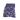 Purple Waves Tennis Skirt by Hadley Pollet, side view