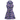 Purple Waves Zinnia Sleeveless Tennis Dress by Hadley Pollet, front view