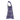Purple Waves Zinnia Sleeveless Tennis Dress by Hadley Pollet, side view