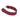 Red Zinnia Dot Headband by Hadley Pollet, additional product view