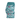 Teal Wave Zinnia Tennis Skirt by Hadley Pollet, side view