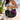 Black Braided Straw Bag