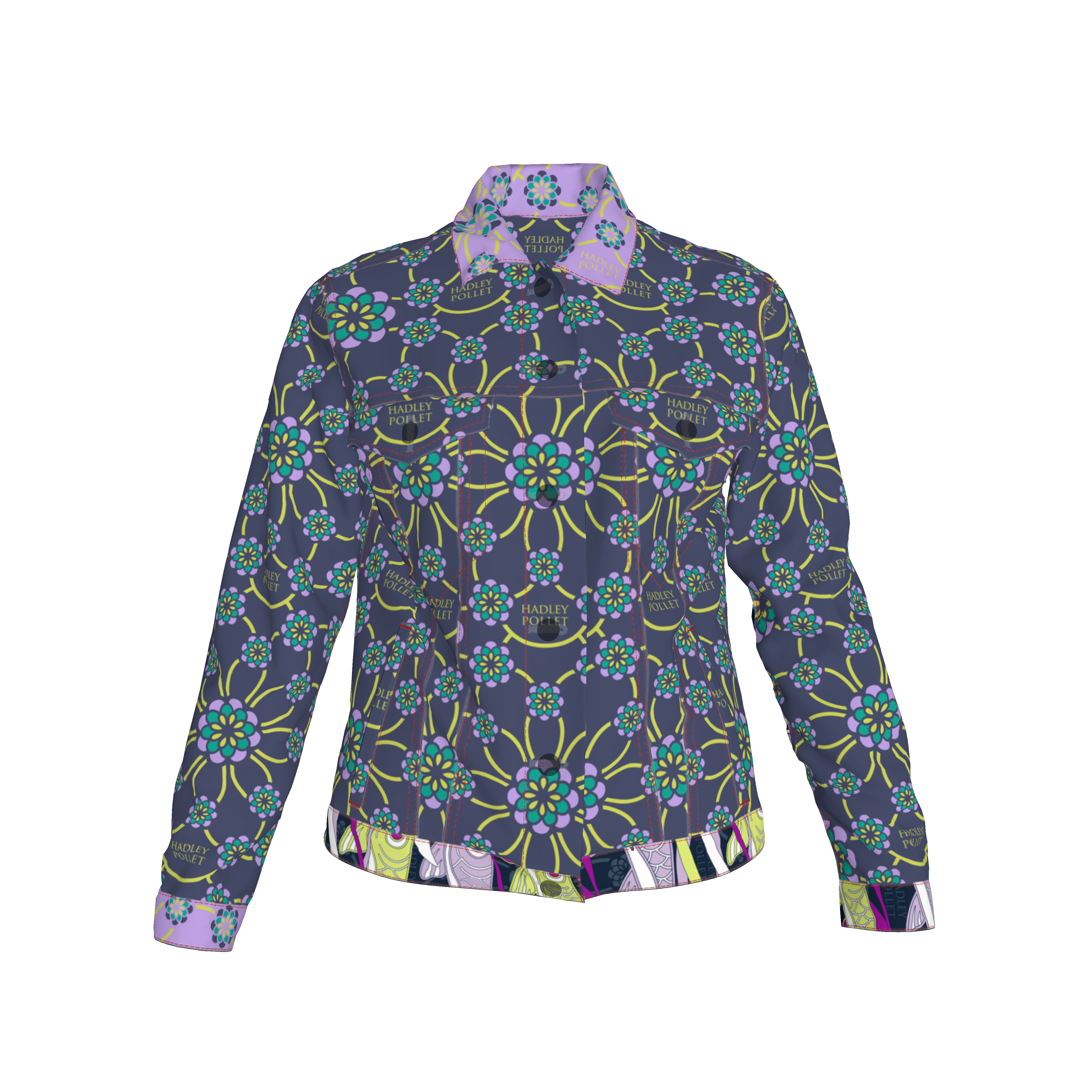 Starry Night Jean Jacket