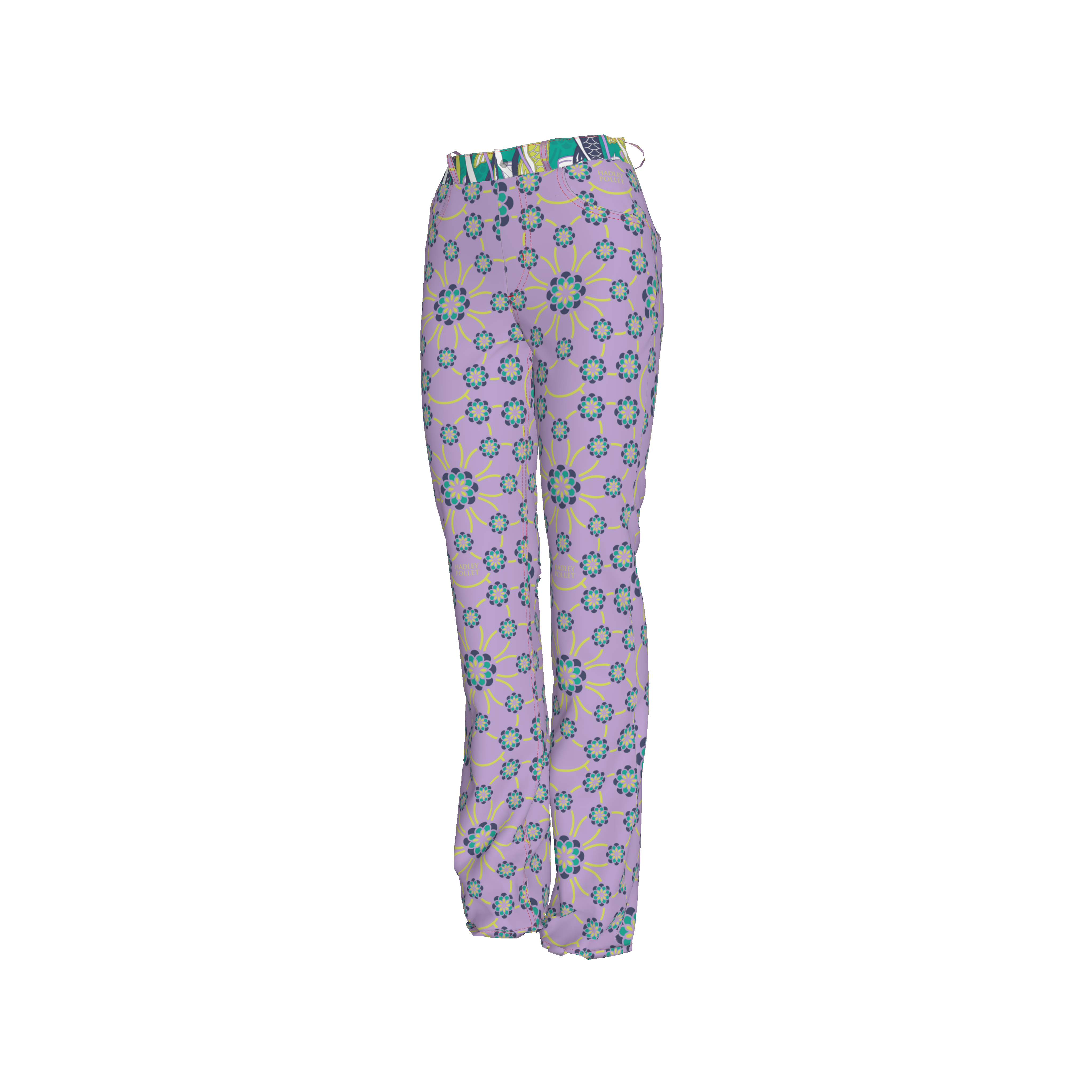Lavendar Starry Night Pants
