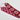Red zinnia dot headband - Hadley Pollet